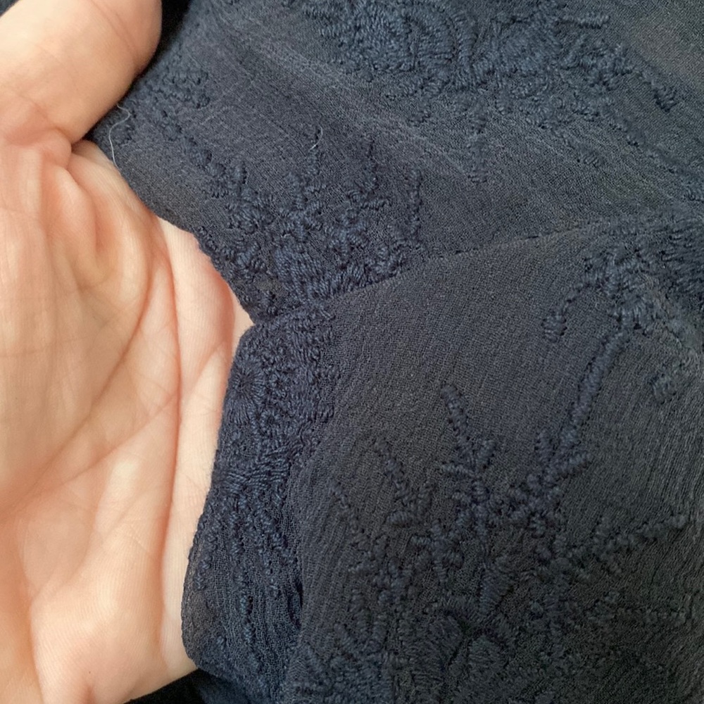 Rebecca Taylor Open Shoulder Selina Top💙💙💙 - Picture 10 of 13